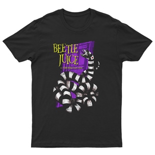 Beterböcek - BeetleJuice Unisex Tişört T-Shirt ET967