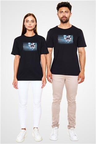 Big Bang K-Pop Siyah Unisex Tişört T-Shirt - TişörtFabrikası