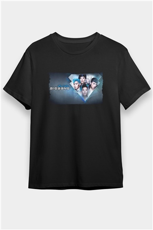 Big Bang K-Pop Siyah Unisex Tişört T-Shirt - TişörtFabrikası
