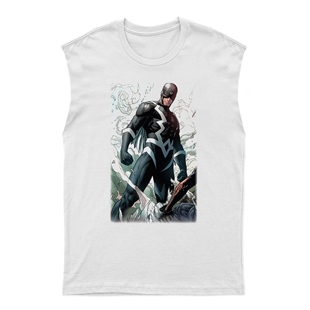 Black Bolt Unisex Kesik Kol Tişört Kolsuz T-Shirt KT6655