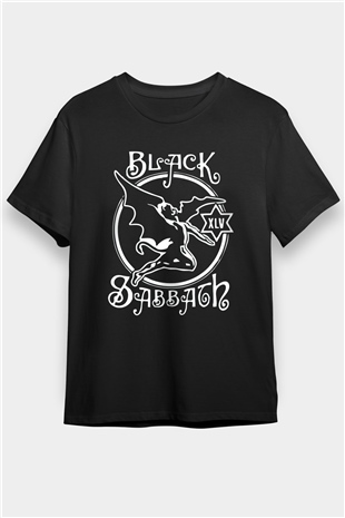 Black Sabbath Siyah Unisex Tişört T-Shirt - TişörtFabrikası