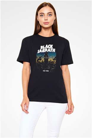 Black Sabbath The End White Unisex  T-Shirt - Tees - Shirts