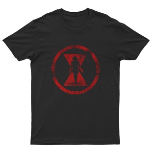 Black Widow Unisex Tişört T-Shirt ET6683