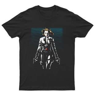 Black Widow Unisex Tişört T-Shirt ET6681