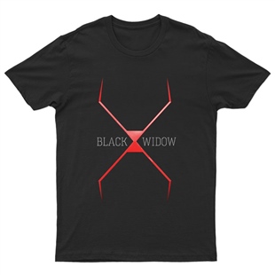 Black Widow Unisex Tişört T-Shirt ET6676