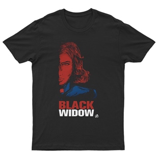 Black Widow Unisex Tişört T-Shirt ET6674