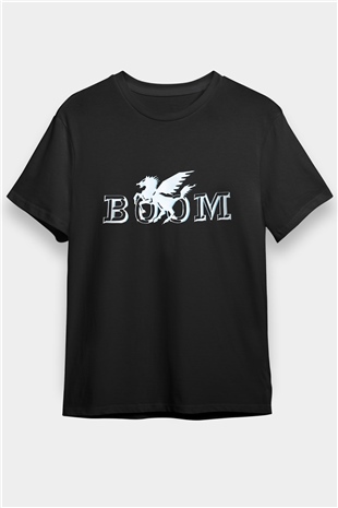 Boom Trikes Siyah Unisex Tişört T-Shirt