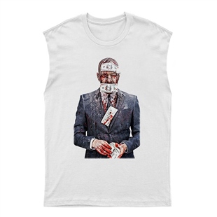 Breaking Bad - Heisenberg Unisex Kesik Kol Tişört Kolsuz T-Shirt KT7975