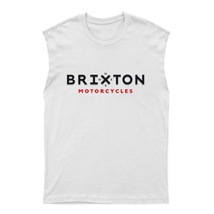 Brixton Unisex Kesik Kol Tişört Kolsuz T-Shirt KT3189