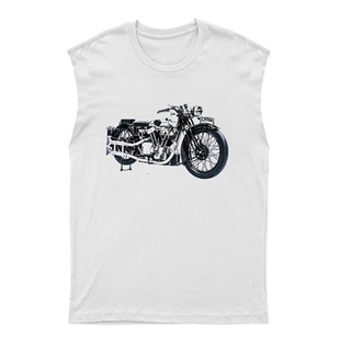 Brough Superior Unisex Kesik Kol Tişört Kolsuz T-Shirt KT3191