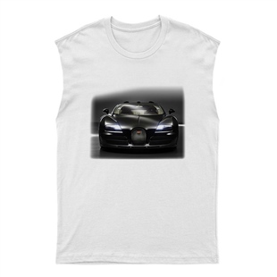 Bugatti Unisex Kesik Kol Tişört Bugatti  Kolsuz T-Shirt KT80