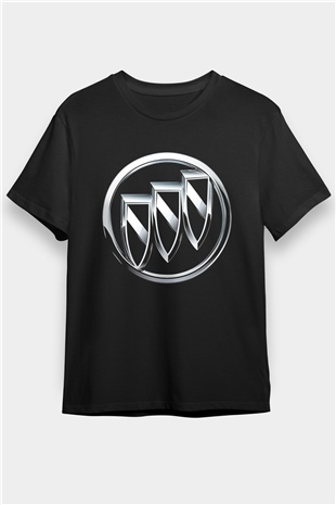 Buick Siyah Unisex Tişört T-Shirt