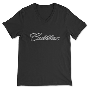Cadillac Unisex V Yaka Tişört Cadillac  V Yaka T-Shirt VT87