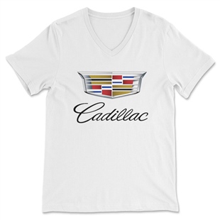 Cadillac Unisex V Yaka Tişört Cadillac  V Yaka T-Shirt VT88
