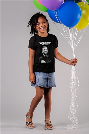 Calvin Harris Siyah Unisex Çocuk Tişört