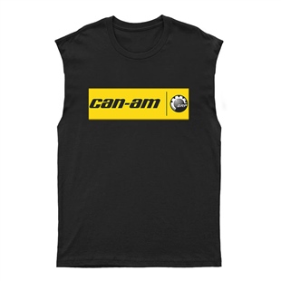 Can-Am Unisex Kesik Kol Tişört Kolsuz T-Shirt KT3196