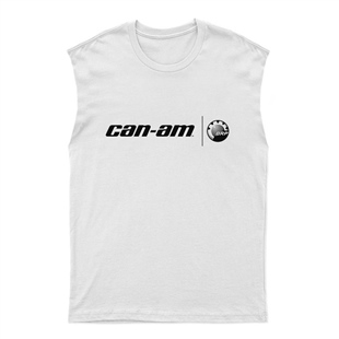 Can-Am Unisex Kesik Kol Tişört Kolsuz T-Shirt KT3195
