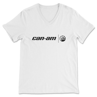 Can-Am Unisex V Yaka Tişört V Yaka T-Shirt VT3195