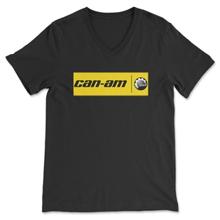 Can-Am Unisex V Yaka Tişört V Yaka T-Shirt VT3196