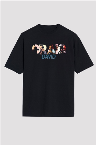 Craig David Siyah Unisex Tişört T-Shirt - TişörtFabrikası