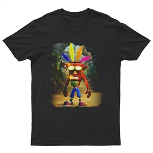 Crash Bandicoot Unisex Tişört T-Shirt ET7568