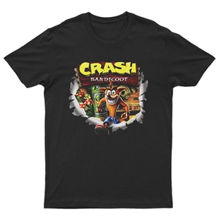 Crash Bandicoot Unisex Tişört T-Shirt ET7566