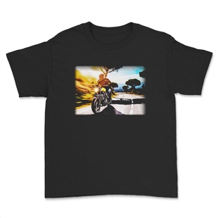 Current Motor Unisex Çocuk Tişört T-Shirt CT3202