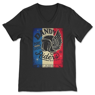 Dandy Unisex V Yaka Tişört V Yaka T-Shirt VT3210