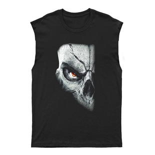 Darksiders Unisex Kesik Kol Tişört Kolsuz T-Shirt KT7587