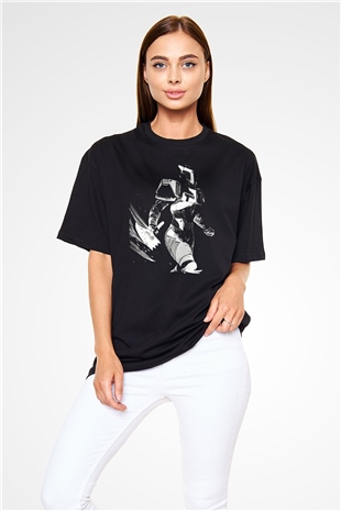 Destiny: Rise of Iron Siyah Unisex Oversize Tişört T-Shirt