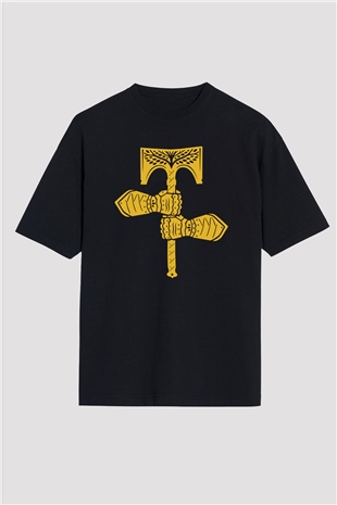 Destiny: Rise of Iron Siyah Unisex Oversize Tişört T-Shirt