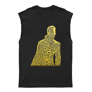 Deus Ex Unisex Kesik Kol Tişört Kolsuz T-Shirt KT7597