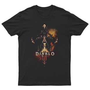 Diablo Unisex Tişört T-Shirt ET7615