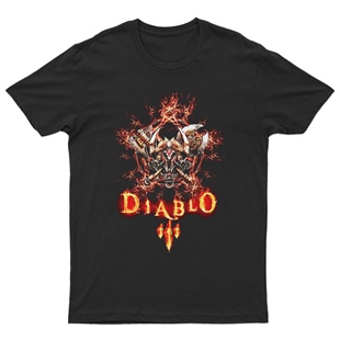 Diablo Unisex Tişört T-Shirt ET7616