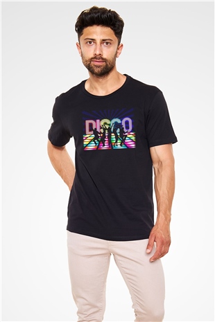 Disco Black Unisex T-Shirt