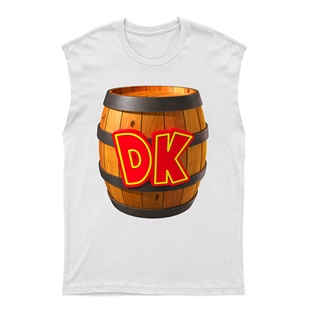 Donkey Kong Unisex Kesik Kol Tişört Kolsuz T-Shirt KT7623