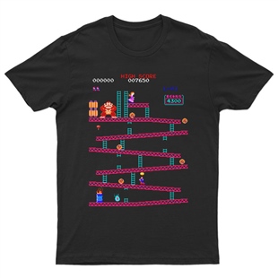 Donkey Kong Unisex Tişört T-Shirt ET7622