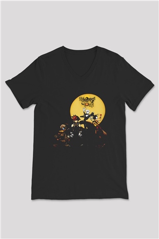 Doom Unisex V Yaka Tişört V Yaka T-Shirt VT7630