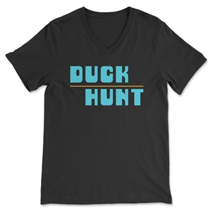 Duck Hunt Unisex V Yaka Tişört V Yaka T-Shirt VT7637