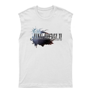 Final Fantasy Unisex Kesik Kol Tişört Kolsuz T-Shirt KT7653