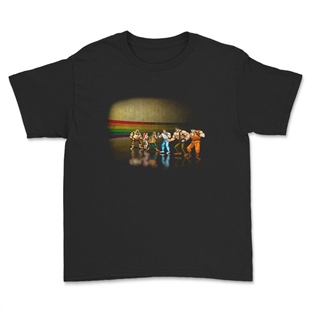 Final Fight Unisex Çocuk Tişört T-Shirt CT7655
