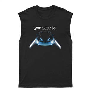 Forza Motorsport Unisex Kesik Kol Tişört Kolsuz T-Shirt KT7657