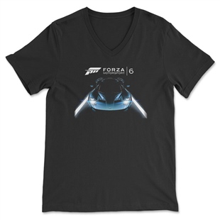 Forza Motorsport Unisex V Yaka Tişört V Yaka T-Shirt VT7657