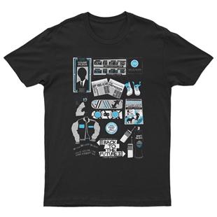 Geleceğe Dönüş Back to the Future Unisex Tişört T-Shirt ET937