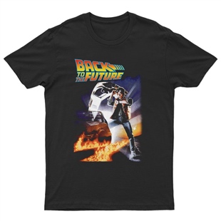 Geleceğe Dönüş Back to the Future Unisex Tişört T-Shirt ET948