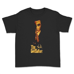 Godfather Siyah Çocuk Tişörtü Unisex T-Shirt