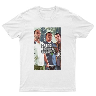Grand Theft Auto Unisex Tişört T-Shirt ET7676