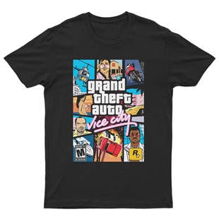 Grand Theft Auto Unisex Tişört T-Shirt ET7673