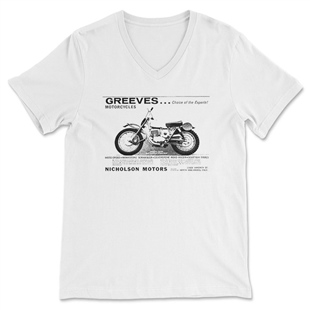 Greeves Unisex V Yaka Tişört V Yaka T-Shirt VT3225