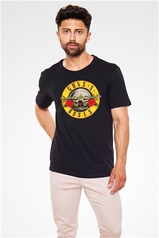 Guns N' Roses Siyah Unisex Tişört T-Shirt - TişörtFabrikası